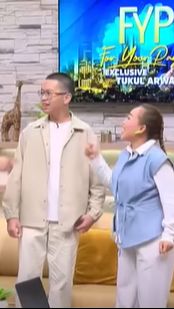Tukul tak menyangka jika anak bungsunya itu ingin berkarier di dunia hiburan seperti dirinya.