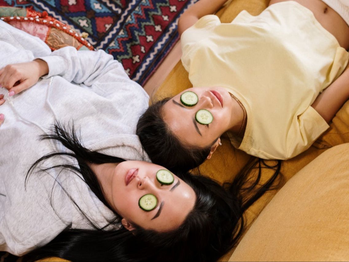 4. Masker Timun