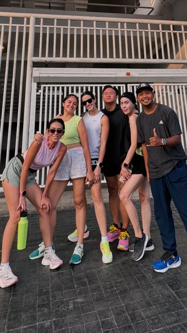 Selain itu, Marshanda juga ikut dalam sejumlah event lari bersama selebriti lain.
