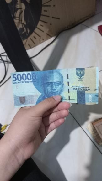 Viral Beredar Uang Palsu Rp50 Ribu di Yogyakarta