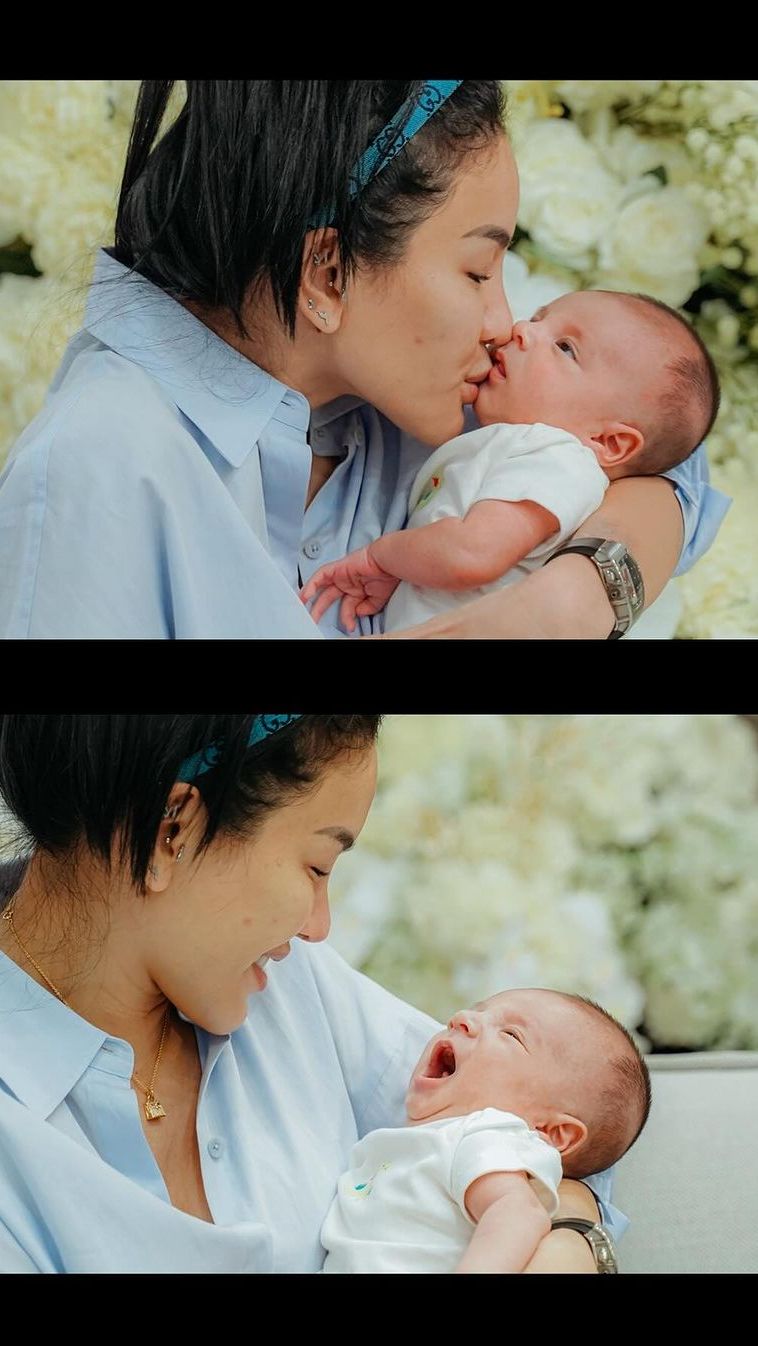 Niki menyebut jika bayi Bems merupakan anak ketiganya.
