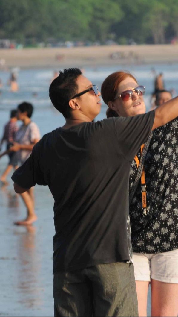 Kunjungan Turis Naik, Ini WNA Terbanyak Liburan ke Indonesia