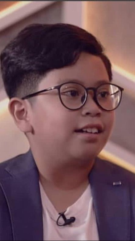 Sementara itu, ini adalah potret anak bungsu Tukul Arwana bernama Wahyu Jovan Utama.