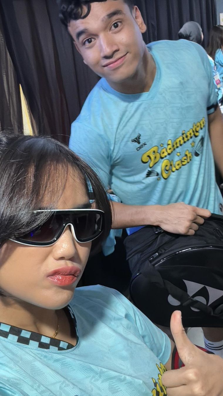 Fuji Dituding Belum Move On Saat Aaliyah Massaid dan Thariq Halilintar Dipasangkan saat Tanding Badminton