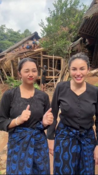 Nikita baru-baru ini mengunjungi tempat wisata Baduy luar.