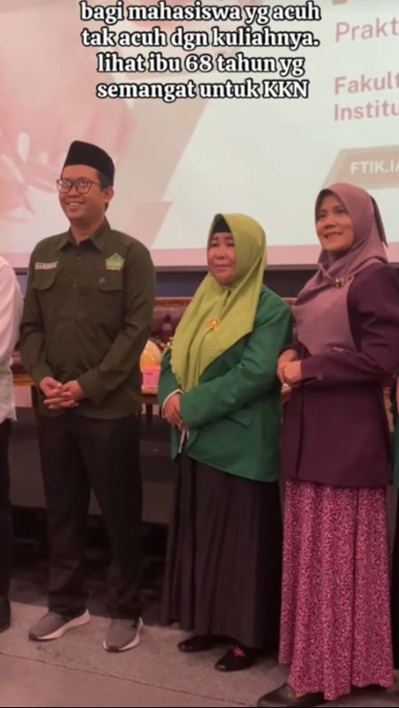 Salut! Semangat Wanita 68 Tahun Kuliah dan Akan KKN, Bikin Netizen Tertampar