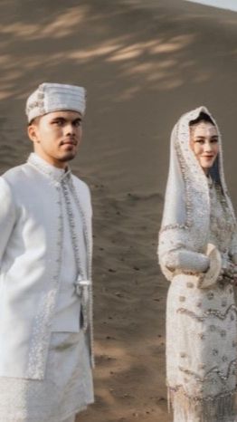 Bocor! 10 Foto Prewedding Aaliyah Massaid & Thariq, Perpaduan Adat Minang dan Jawa