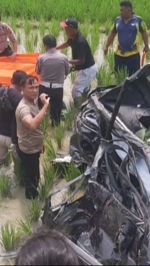 Fakta-Fakta Mobil Tertabrak Kereta di Deli Serdang, 6 Orang Tewas