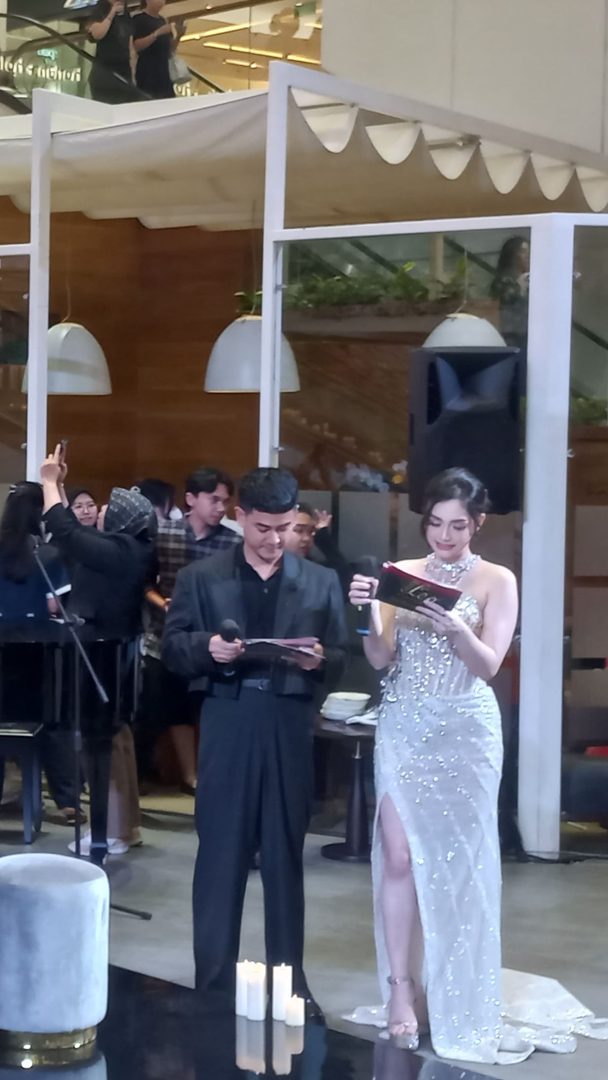 Berada di Satu Acara dengan Stefan William, Begini Reaksi Celine Evangelista