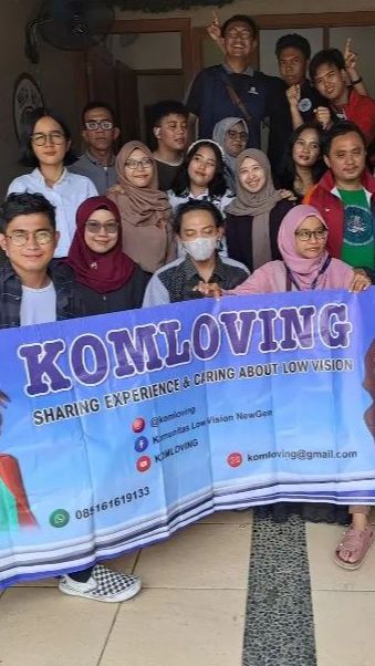 Mengenal Komunitas Low Vision NewGen, Saling Mendukung di Tengah Keterbatasan