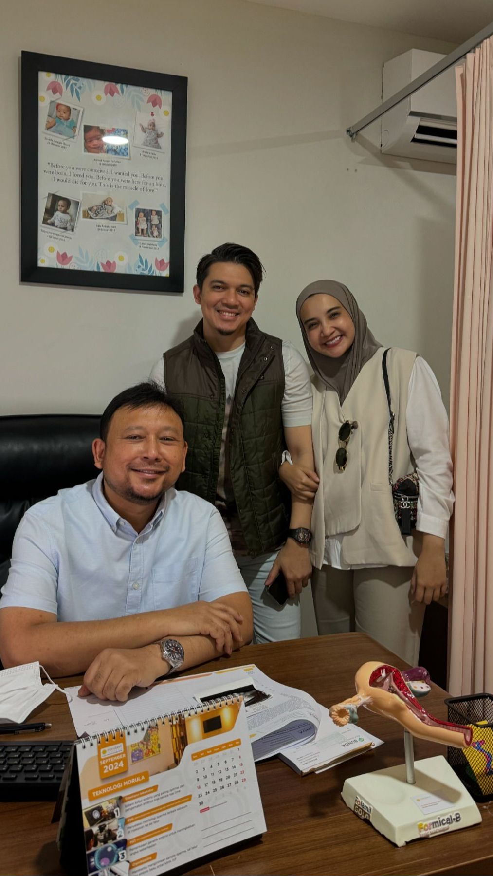 Kini mereka kembali berikhtiar untuk mendapatkan anak kedua dengan program yang sama.