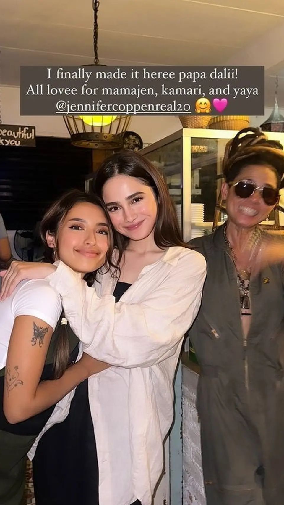 Baru-baru ini, Syifa Hadju mengajak El Rumi mengunjungi Jennifer Coppen di Bali.