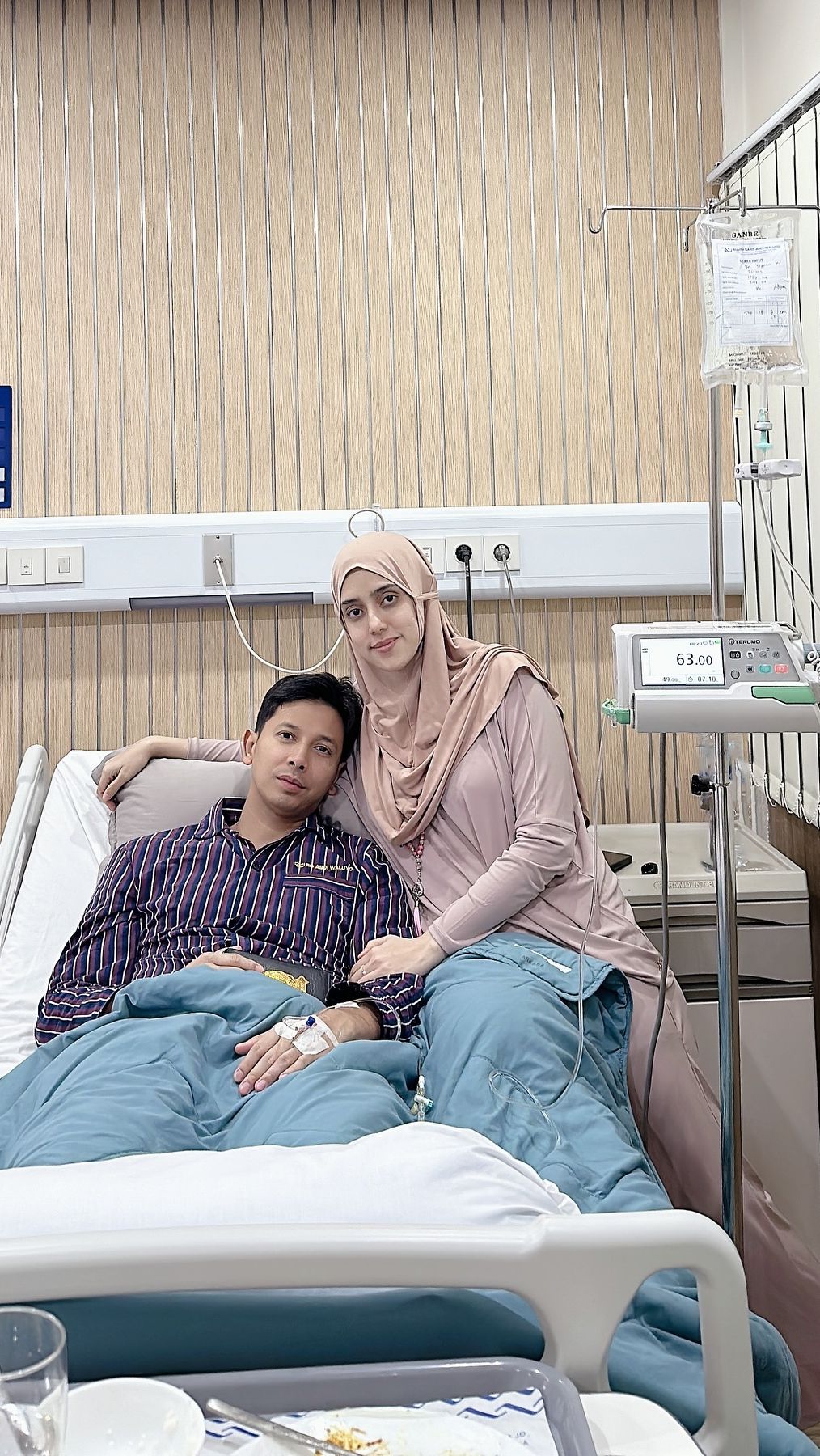 Tindakan operasi yang dijalani Sony berjalan lancar. Kini ayah dua anak itu sudah berada di ruang pemulihan.