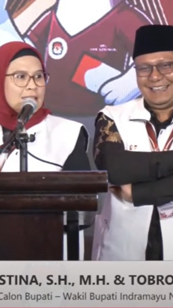 Panas Debat Pilkada Indramayu, Reaksi Nina Agustina Diserang Lucky Hakim: Dari Tadi Sentimen Pribadi