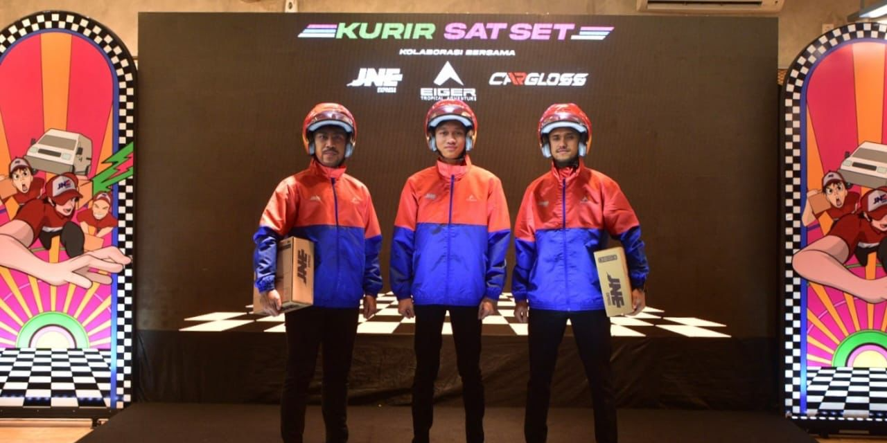 Eiger, Cargloss Helmets dan JNE Kolaborasi Bikin Helm sampai Jaket