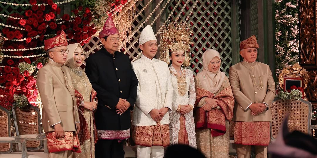 Pernikahan Elite Keluarga di RI Dihadiri Prabowo-Jokowi, SBY & Jusuf Kalla Kini Bersaudara