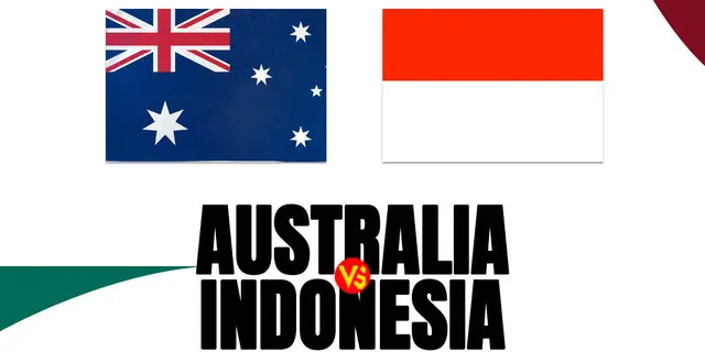 Link Live Streaming Australia vs Indonesia di Grup C Round 3 Kualifikasi Piala Dunia 2026