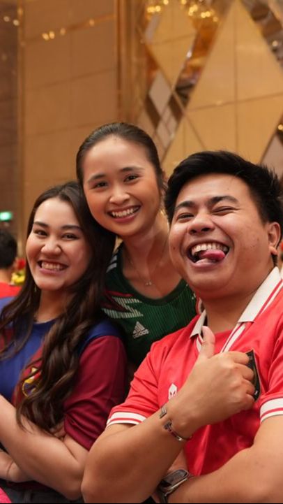 Tampak Aaliyah Massaid yang hadir tanpa Thariq Halilintar.
