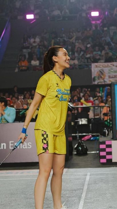 Sepanjang pertandingan, Aaliyah pun dipuji lantaran kulitnya yang bening.