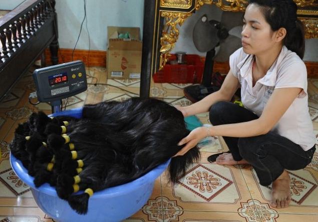 Bisnis rambut palsu laris manis di Vietnam  merdeka.com