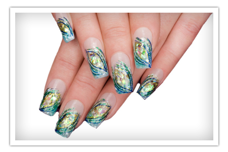 nail art binatang 3