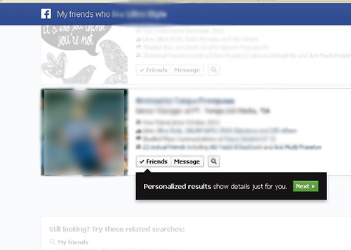 Facebook Graph Search