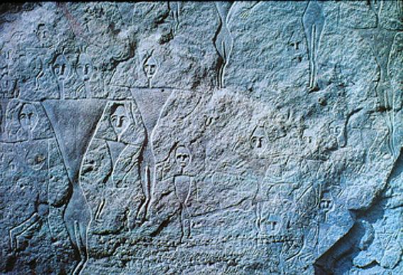 Kangjiashimenji petroglyphic