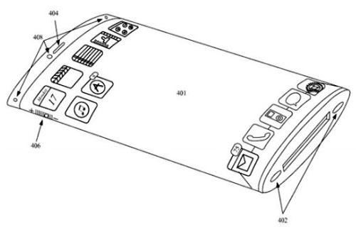 Gambar desain produk Apple yang dikirimkan ke lembaga hak cipta Amerika Serikat