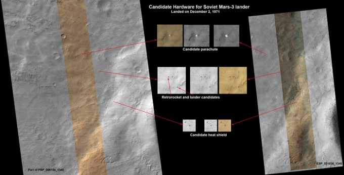 Foto Mars 3 (Photo : NASA/JPL-Caltech/Univ. of Arizona) 