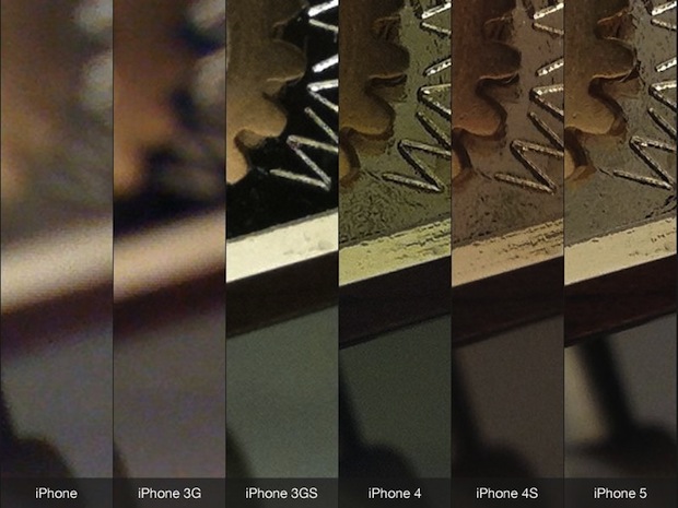 Hasil foto iPhone sampai iPhone 5