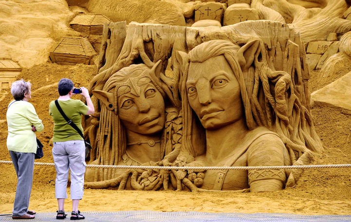 festival patung pasir