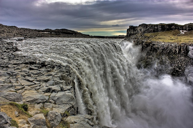 Image result for air terjun dettifoss