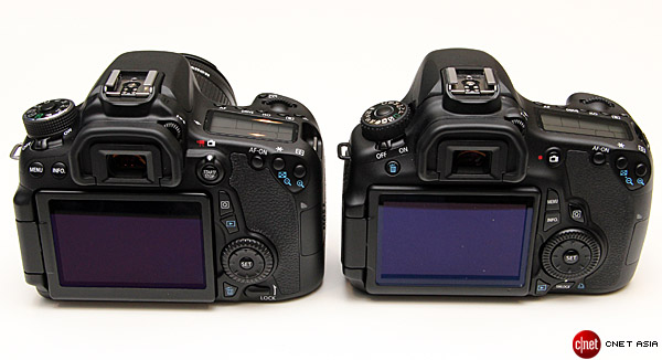 [Komparasi fisik] Canon EOS 70D vs Canon EOS 60D  merdeka.com