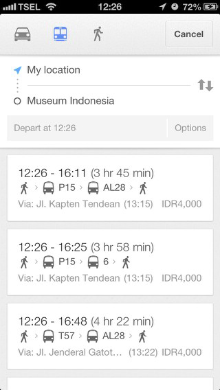 Google Maps untuk iPhone dan iPad