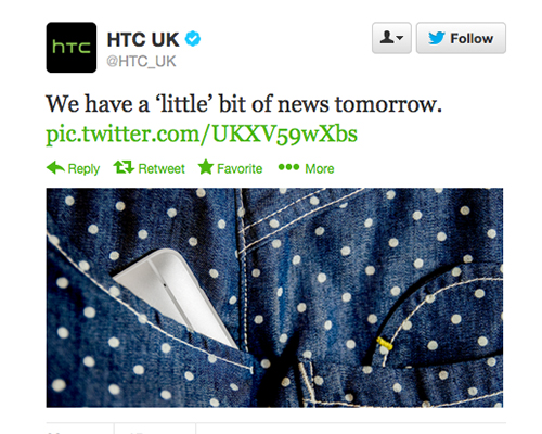 Twitter HTC UK