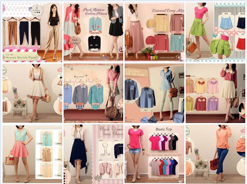 Supplier pertama baju wanita, Little Pao Shop  merdeka.com