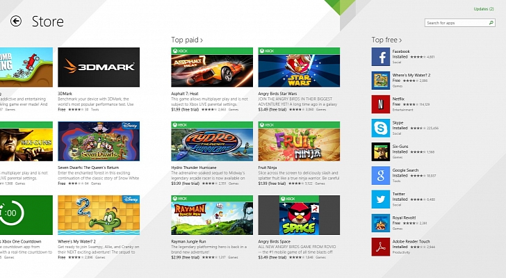 kategori aplikasi gratis di windows store