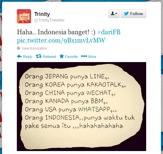Indonesia banget!