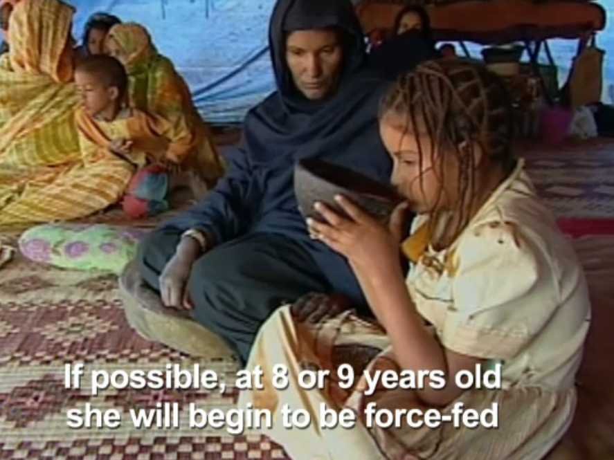 penggemukan paksa para gadis di mauritania