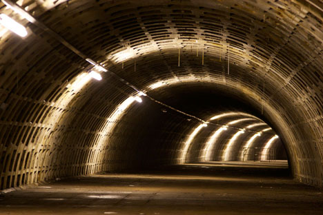 bawah tanah di bekas bunker london