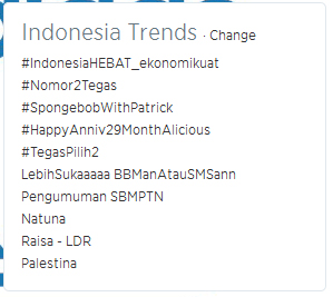 Hashtag TegasPilih2 kuasai jagat Twitter Indonesia  merdeka.com