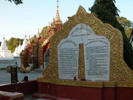 di dunia di pagoda kuthodaw
