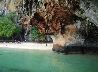 phra nang di gua pantai krabi