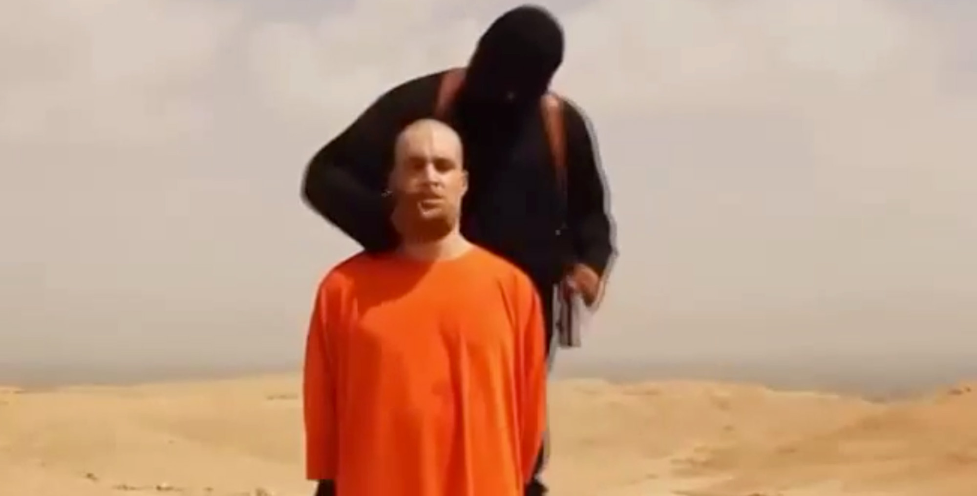 Beredar foto jurnalis AS digorok ISIS di studio, bukan di 