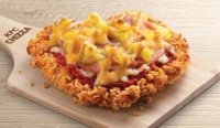 chicken pizza mashup