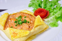 rice omelette