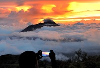 merapi dari merbabu