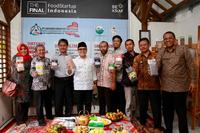 abdullah azwar anas di pusat produksi beras organik