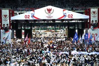 prabowo sandiaga di gbk