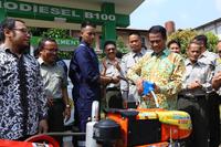 ujicoba perdana produk biodiesel b100